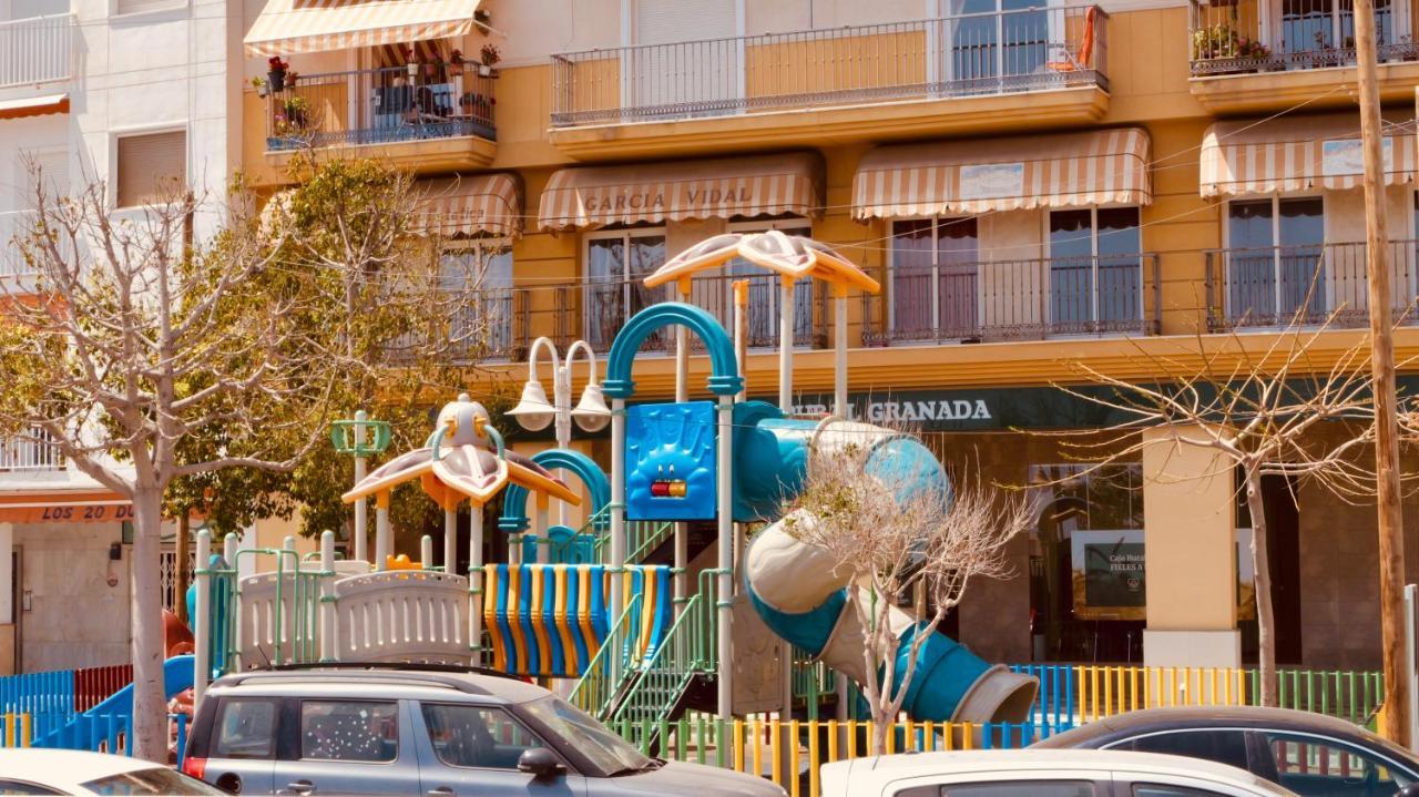Atico Lujo Primera Linea, Terraza, Piscina, Parking Castell de Ferro Buitenkant foto