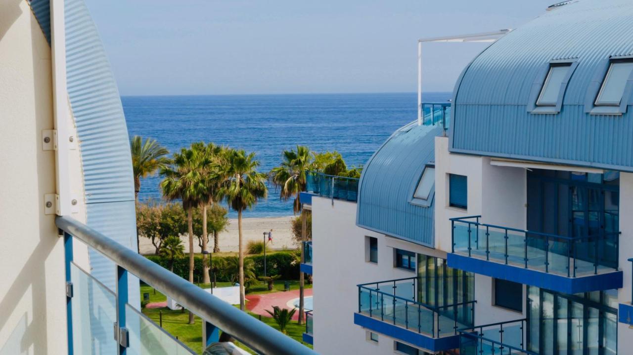 Atico Lujo Primera Linea, Terraza, Piscina, Parking Castell de Ferro Buitenkant foto
